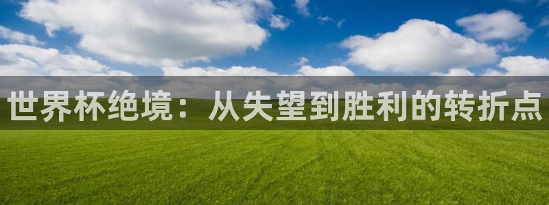 2026世界杯亚洲区预选赛：世界杯绝境：从失望到胜利的转折点